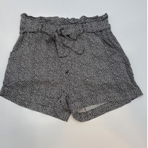 Thread & Supply Pants - Thread & Supply Elastic waist with Tie Belt Charcoal Grey White XSmall